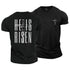 Men's He Is Risen Cotton T-Shirt